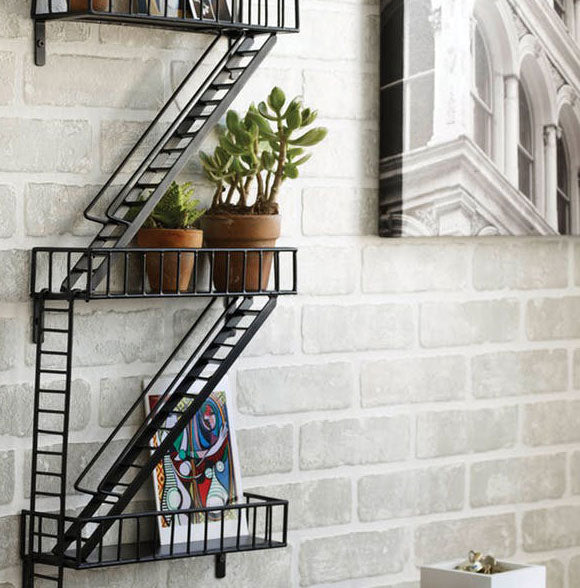 Fireescape™ Shelf By Texture Designideas | Wall Shelf | Modishstore-2