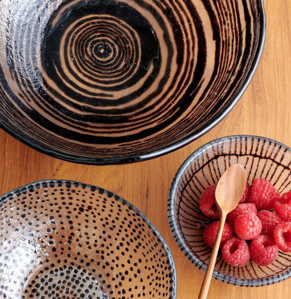 Vidra Bowl-Rings (Set of 4) by Texture Designideas | Decorative Bowls | Modishstore-5