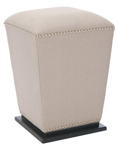 Safavieh Mason Ottoman Beige Fabric (Set Of 2) | Ottomans | Modishstore - 4