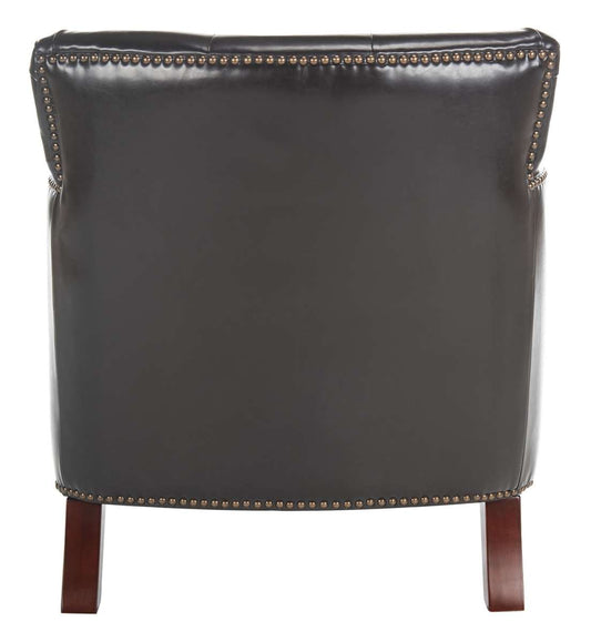 Safavieh Colin Tufted Club Chair - Brown | Accent Chairs | Modishstore