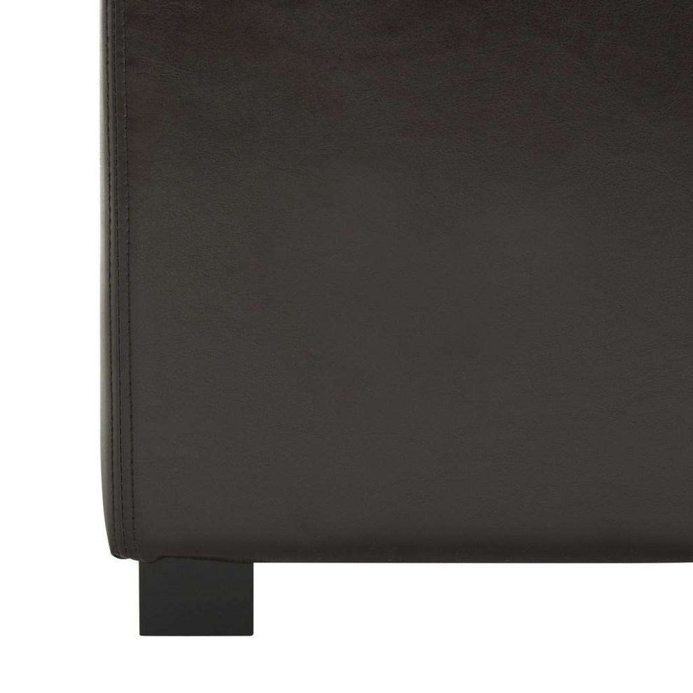 Safavieh Madison Square Ottoman - Brown | Ottomans | Modishstore - 4