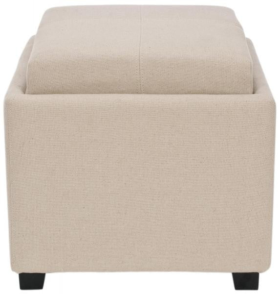 Safavieh Harrison Single Tray Ottoman | Ottomans | Modishstore - 12