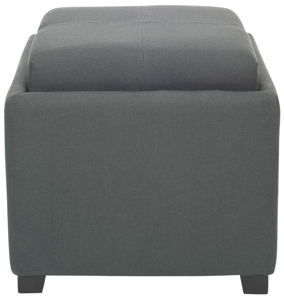 Safavieh Harrison Single Tray Ottoman | Ottomans | Modishstore - 14