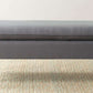 Safavieh Hampton Pillowtop Bench - Steel | Benches | Modishstore