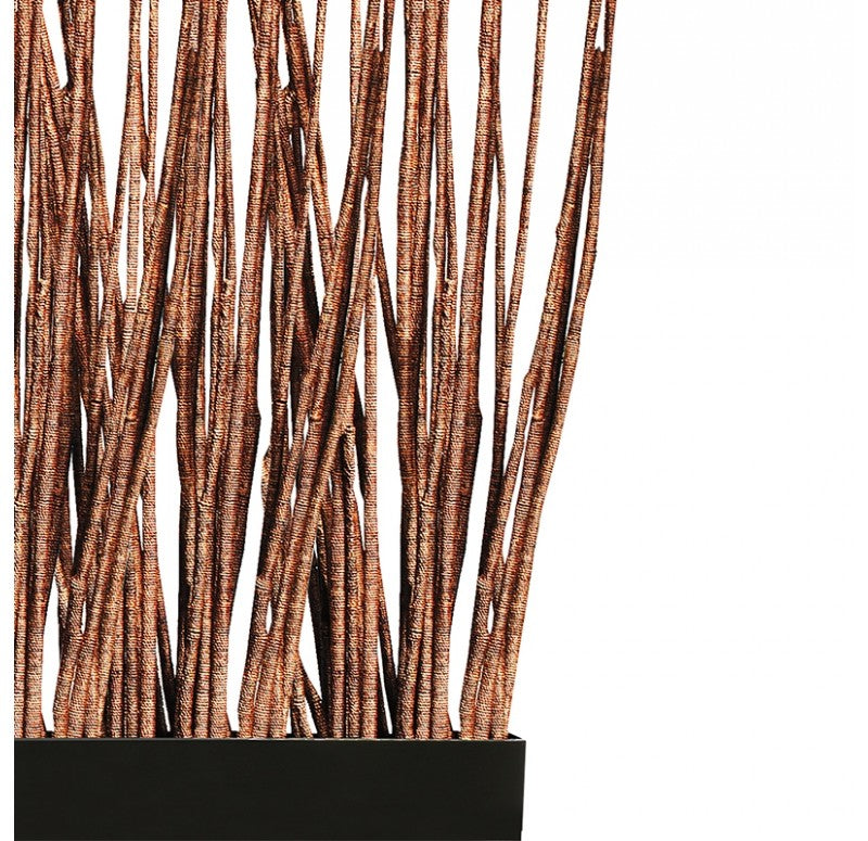 Rope Wrapped Willow in Linear Planter by Gold Leaf Design Group | Botanicals | Modishstore