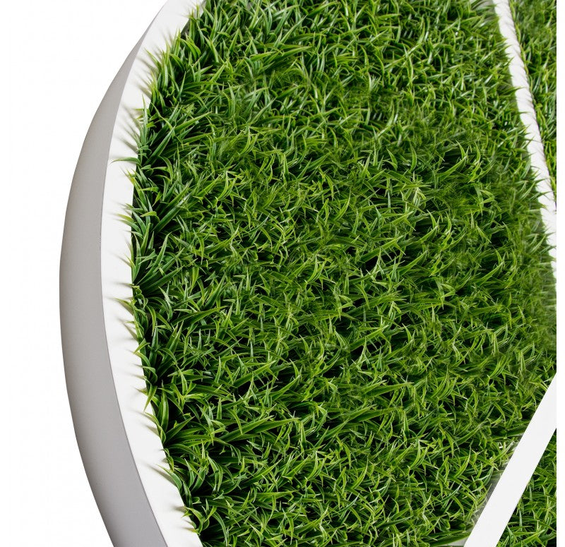 Green Wall, Peace w/ Curly Grass by Gold Leaf Design Group | Green Wall | Modishstore - 2