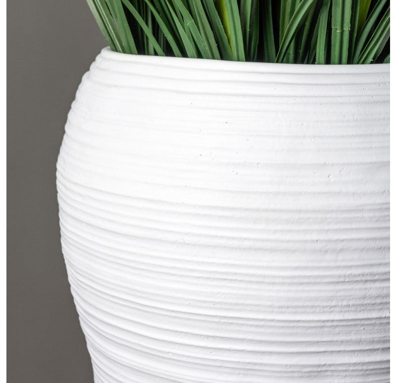 Grass: Liriope in Naoshima Planter by Gold Leaf Design Group | Outdoor Planters, Troughs & Cachepots | Modishstore - 3