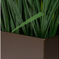 Gold Leaf Design Group Grass: Liriope in Bronze Black Linear Planter | Planters, Troughs & Cachepots | Modishstore - 3
