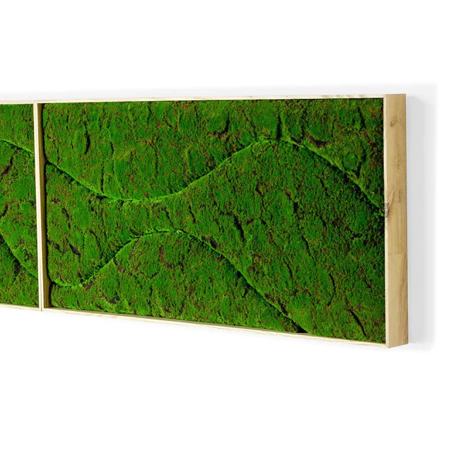 Green Wall, "New Wave B" By Gold Leaf Design Group | Green Wall | Modishstore - 2
