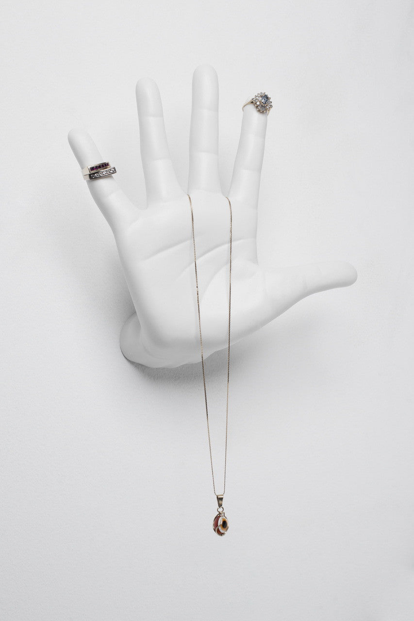 Interior Illusions Plus Ceramic Female Talk To The Hand Wall Hook | Hooks & Racks | Modishstore