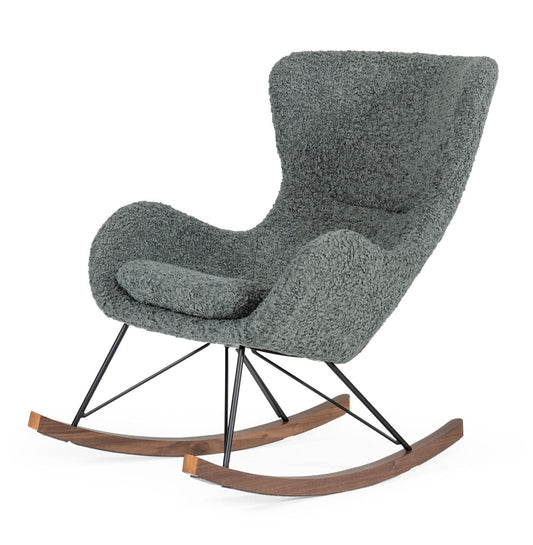 Modrest Ikard - Modern Grey Sheep Rocking Chair | Modishstore | Rocking Chairs