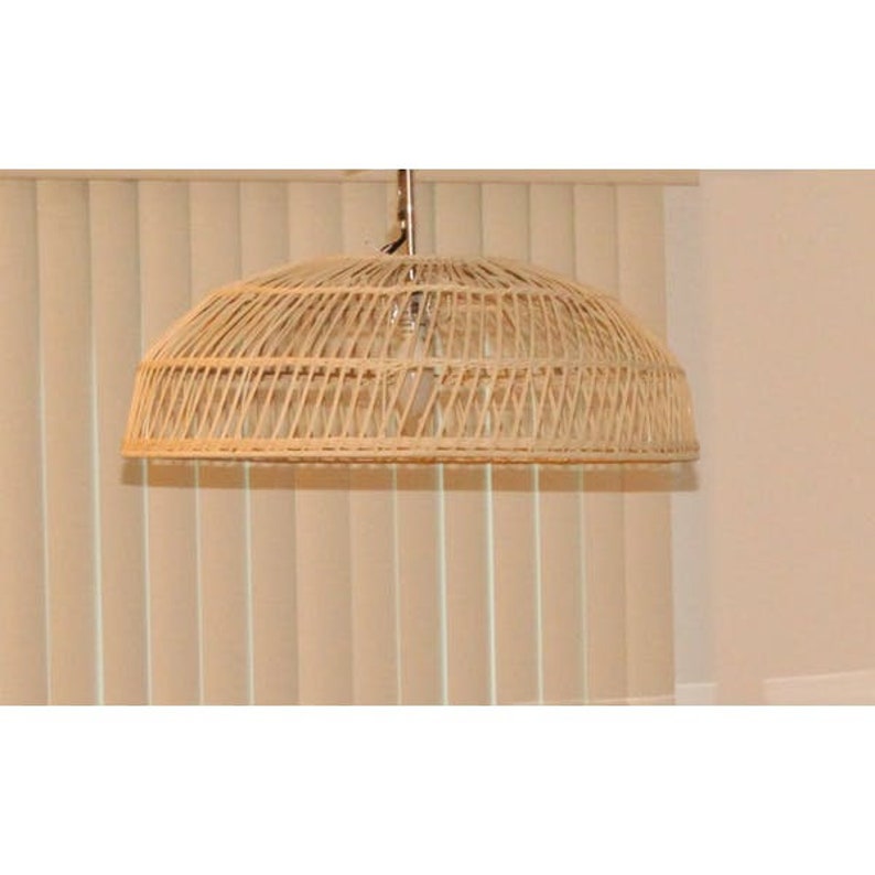 Rattan Dome Pendant Lamp - Artisan Living-5