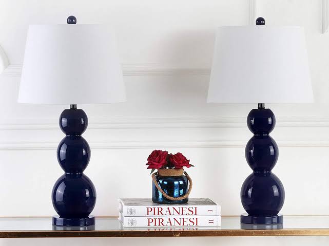 Safavieh Jayne Three Sphere Glass Lamp | Table Lamps | Modishstore - 2