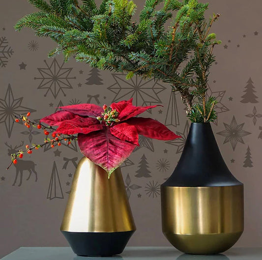Berber 7.5"H Vase By Gold Leaf Design Group | Vases |  Modishstore