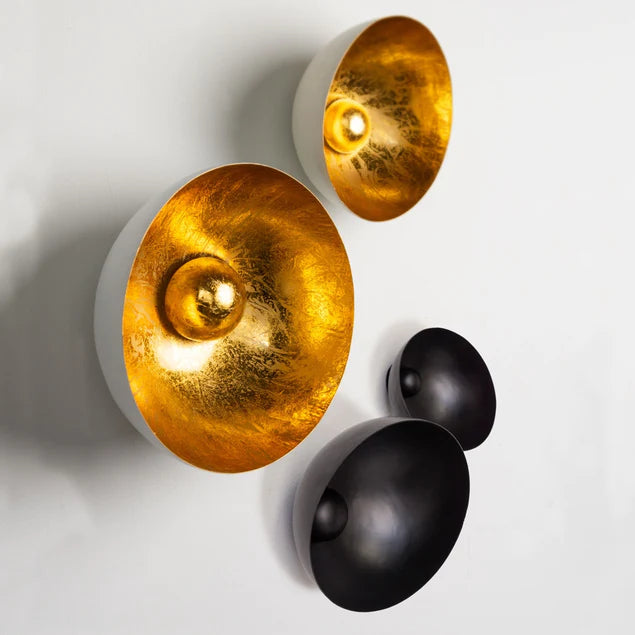 Natsu 18"D Wall Art, Gold By Gold Leaf Design Group | Wall Art | Modishstore - 3