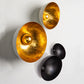 Natsu 18"D Wall Art, Black By Gold Leaf Design Group | Wall Art | Modishstore - 4