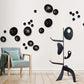 Natsu 18"D Wall Art, Black By Gold Leaf Design Group | Wall Art | Modishstore