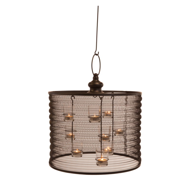 Aria Candle Chandelier 16" by Gold Leaf Design Group | Chandeliers | Modishstore - 5
