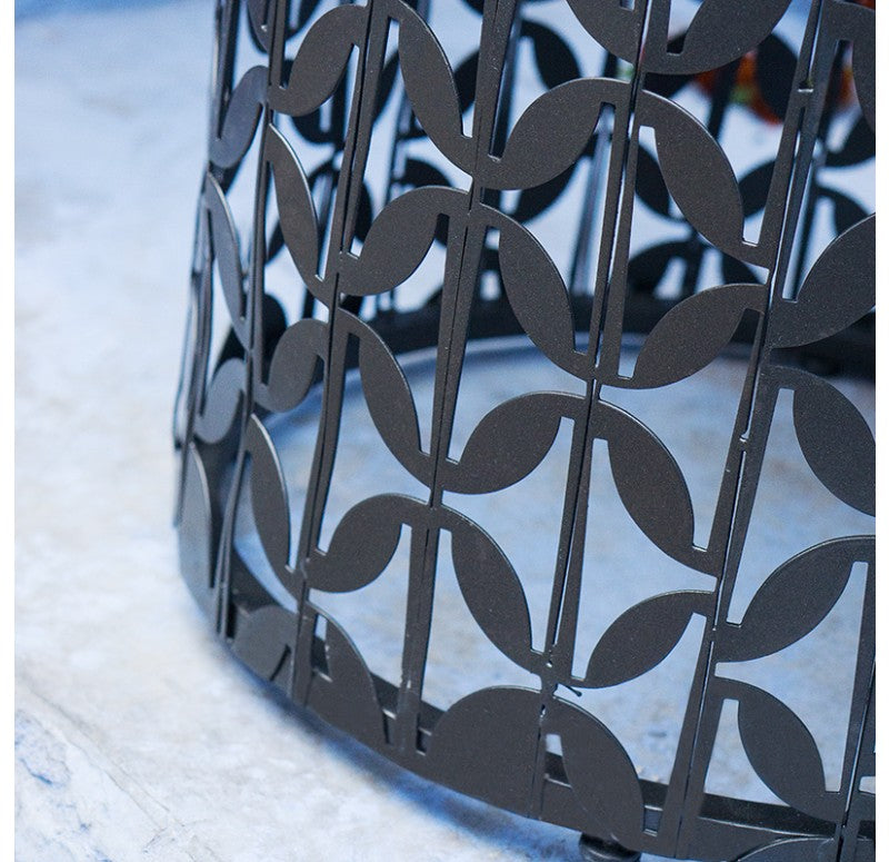 Gianna Accent Table, Blackened Iron by Gold Leaf Design Group | Accent Tables | Modishstore - 3