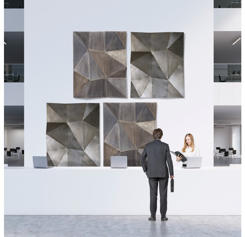 Faceted Wall Art by Gold Leaf Design Group | Wall Decor | Modishstore - 2