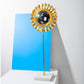 Flower Mirror Sculpture, 'Daisy', 32"H by Gold Leaf Design Group | Sculptures | Modishstore