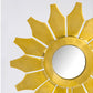 Flower Mirror Sculpture, 'Sunflower', 24"H by Gold Leaf Design Group | Sculptures | Modishstore-6