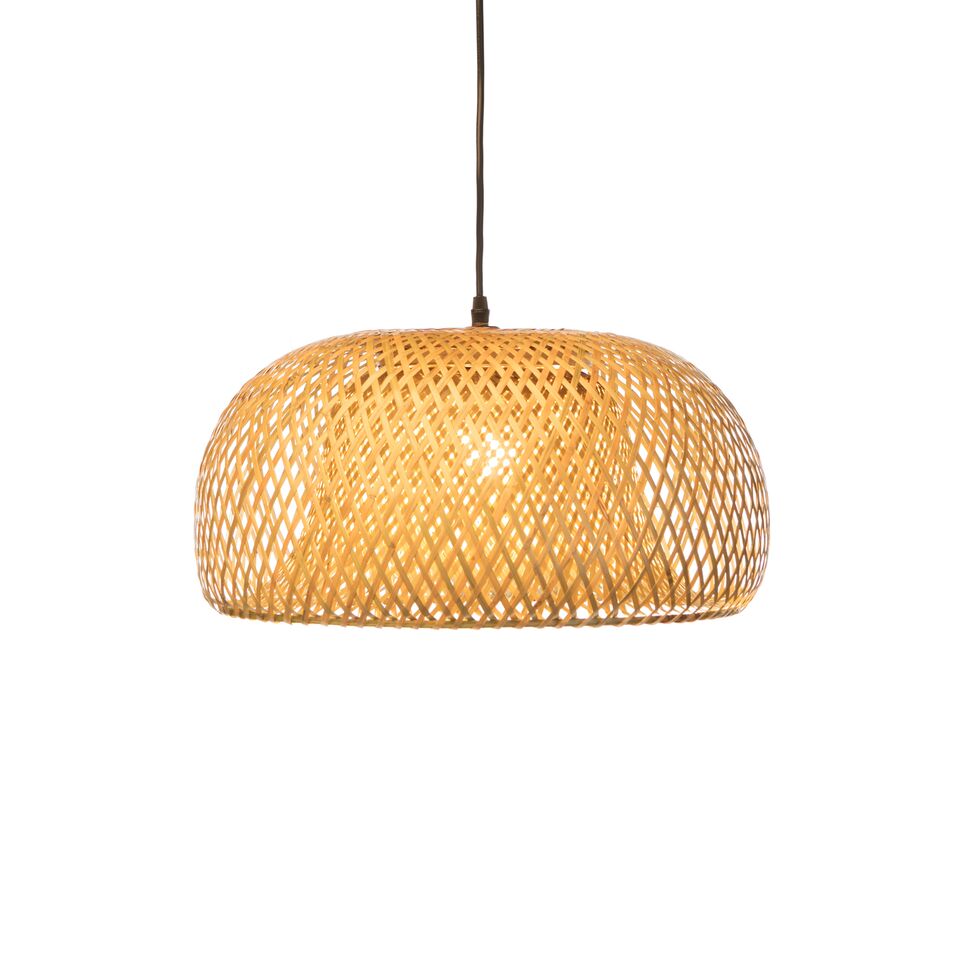 Isha Interlace Bamboo Pendant Light-2