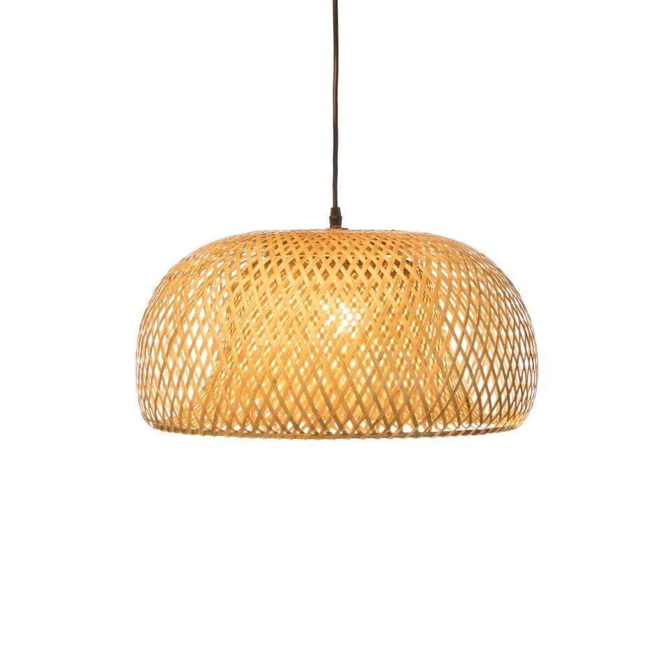 Isha Interlace Bamboo Pendant Light-4