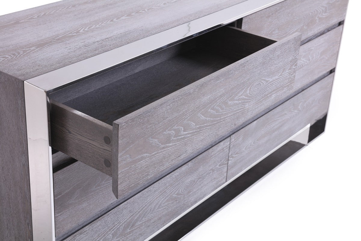 Vig Furniture Modrest Arlene Modern Grey Elm Dresser | Modishstore | Dressers-5