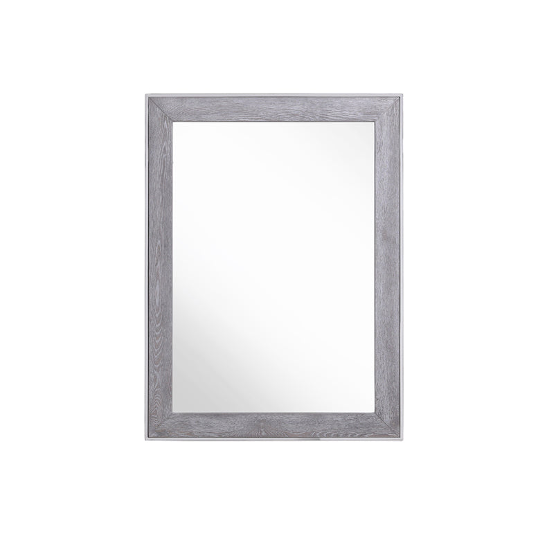 Vig Furniture Modrest Arlene Modern Grey Elm Mirror | Modishstore | Mirrors