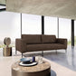 Divani Casa Jada - Modern Brown Fabric Sofa | Modishstore | Loveseats