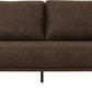 Divani Casa Jada - Modern Brown Fabric Sofa-3