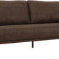 Divani Casa Jada - Modern Brown Fabric Sofa-4
