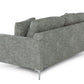 Divani Casa Janina - Modern Dark Grey Fabric Sofa-4