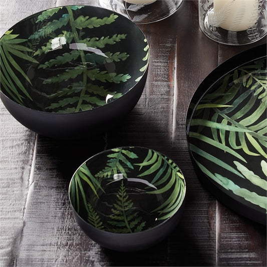 Napa Home & Garden Garden Fern Bowls, Set Of 2 | Decorative Bowls | Modishstore