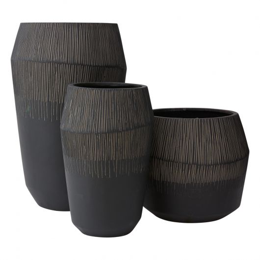 Jeva Collection Planter By Accent Decor | Outdoor Planters, Troughs & Cachepots | Modishstore - 1
