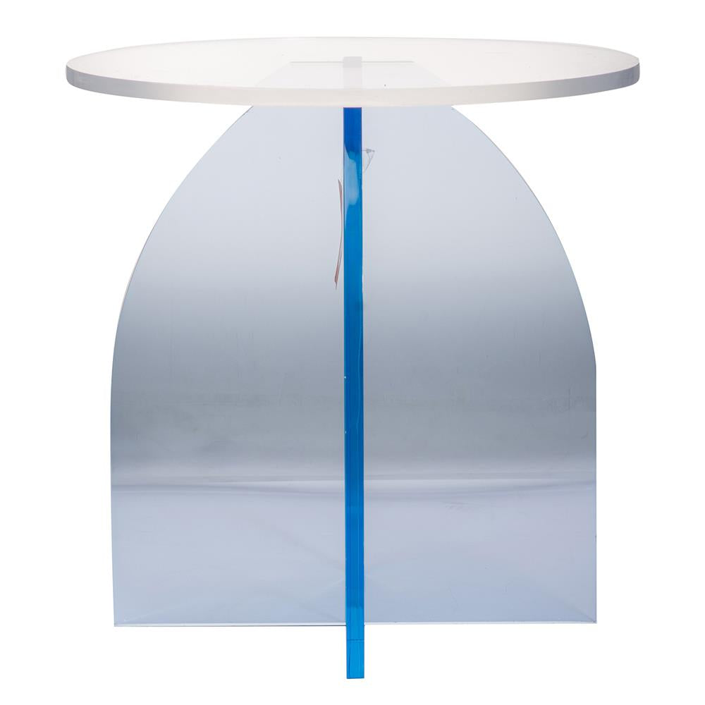 A&B Home Callie Side Table - Blue | Side Tables | Modishstore
