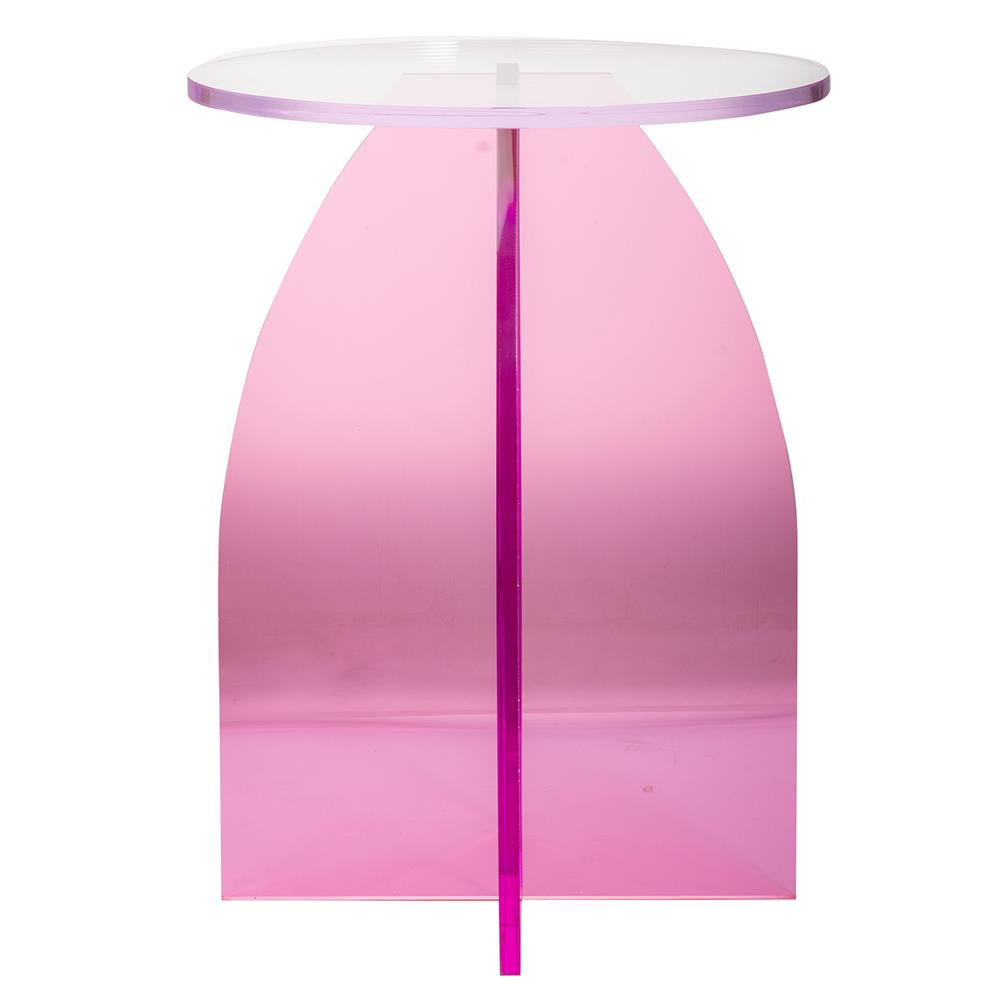 A&B Home Callie Side Table - Pink | Side Tables | Modishstore