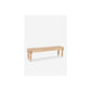 Charleston Teak Wood Bench w/o Cushion by Jeffan | Benches | Modishstore - 5