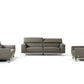Divani Casa Brustle Modern Dark Grey Eco-Leather Sofa Set-4