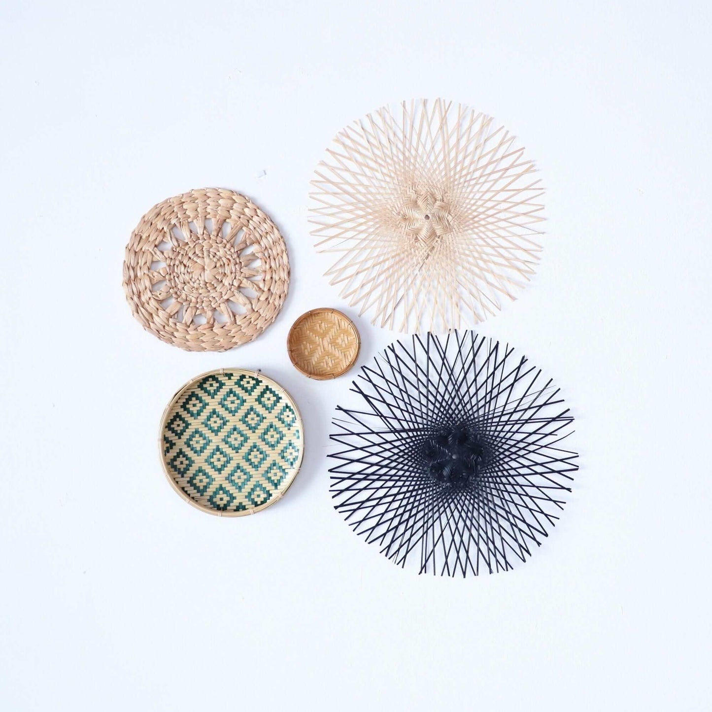 Ka Nok Nuch -  Wall Hanging  Decor (Set Of 5) By Thaihome | Wall Decor | Modishstore