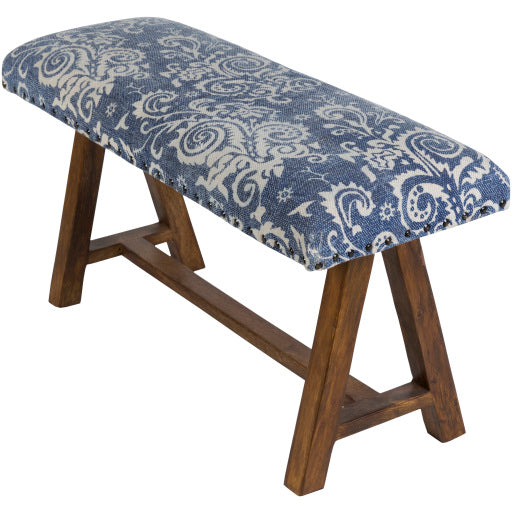 Surya Upholstered Bench - KANP003-341216 | Stools & Benches | Modishstore-2