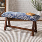 Surya Upholstered Bench - KANP003-341216 | Stools & Benches | Modishstore