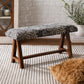 Surya Upholstered Bench - KANP004-341216 | Stools & Benches | Modishstore