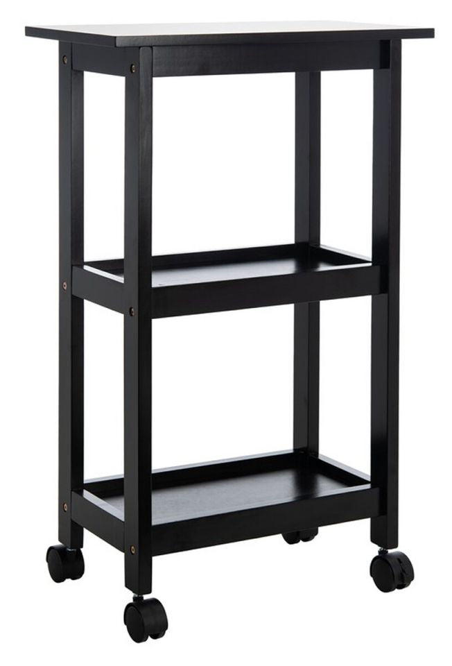 Safavieh Bevin 2 Shelf Kitchen Cart | TV Tray Tables | Modishstore - 3