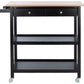 Safavieh Cohyn 2 Drawer 2 Shelf Kitchen Cart | TV Tray Tables |  Modishstore 
