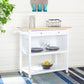 Safavieh Cohyn 2 Drawer 2 Shelf Kitchen Cart | TV Tray Tables |  Modishstore  - 7