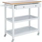 Safavieh Cohyn 2 Drawer 2 Shelf Kitchen Cart | TV Tray Tables |  Modishstore  - 6