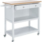 Safavieh Daley 2 Drawer 2 Shelf Kitchen Cart | TV Tray Tables |  Modishstore  - 7