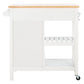 Safavieh Locklyn 1 Door 2 Drawer 2 Shelf Kitchen Cart | TV Tray Tables |  Modishstore  - 8